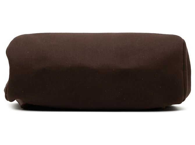 Zaino Hermès Brown Toile Herbag PM Marrone Cachi - vista 3