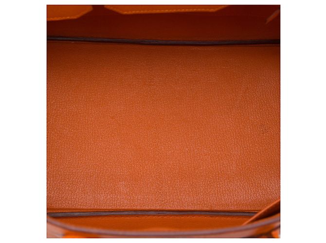 Hermès Orange Epsom Birkin Retourne 35 Arancione - vista 4