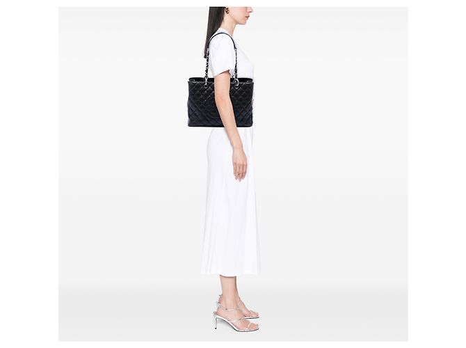 Tote Grand Shopping in Caviar Nero Chanel - vista 6