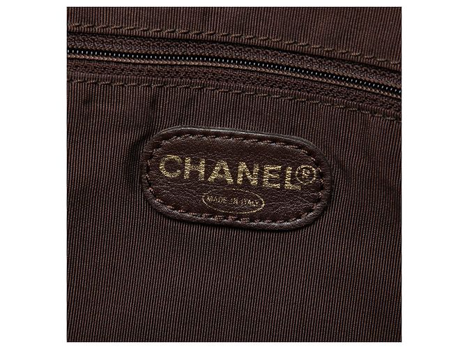 Chanel Blue CC Denim Tote Blau - Ansicht 5