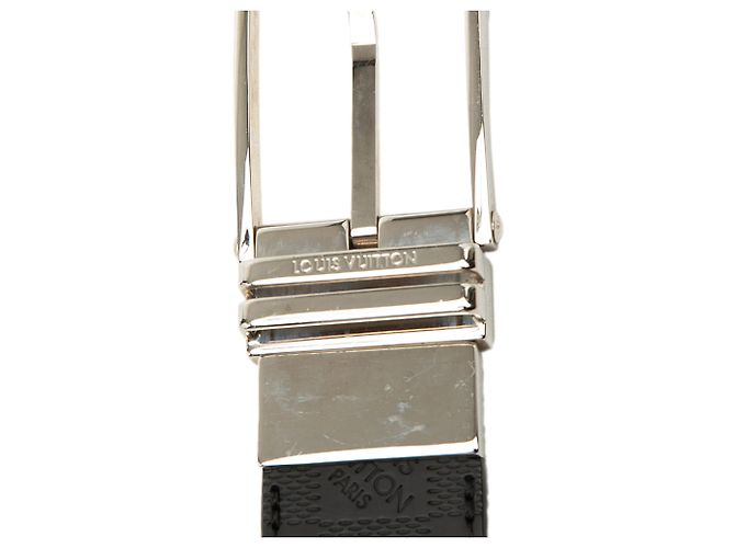 Cinturón reversible Louis Vuitton Black Damier Infini Boston Negro - Ansicht 6