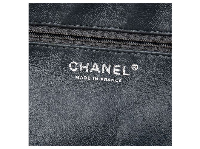 Borsa Camera Reissue Chanel in pelle di vitello invecchiata trapuntata nera grande Nero - vista 5