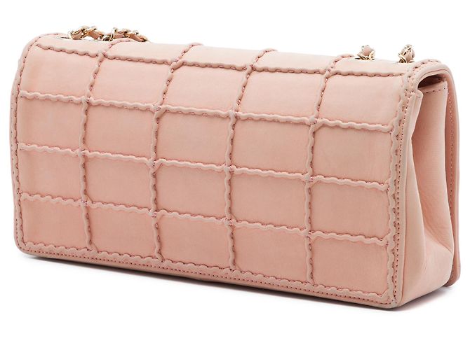 Chanel Pink Chocolate Bar Lambskin Reissue 2.55 Flap Rosa - vista 2