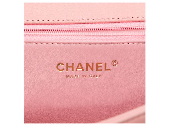 Chanel Pink Chocolate Bar Lambskin Reissue 2.55 Flap Rosa - vista 5