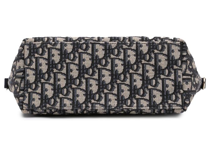 Pochette Diortravel Nomad en lona Oblique azul de Dior, tamaño Medium Azul marino - vista 3