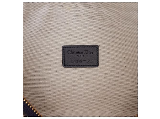 Pochette Diortravel Nomad en lona Oblique azul de Dior, tamaño Medium Azul marino - vista 5