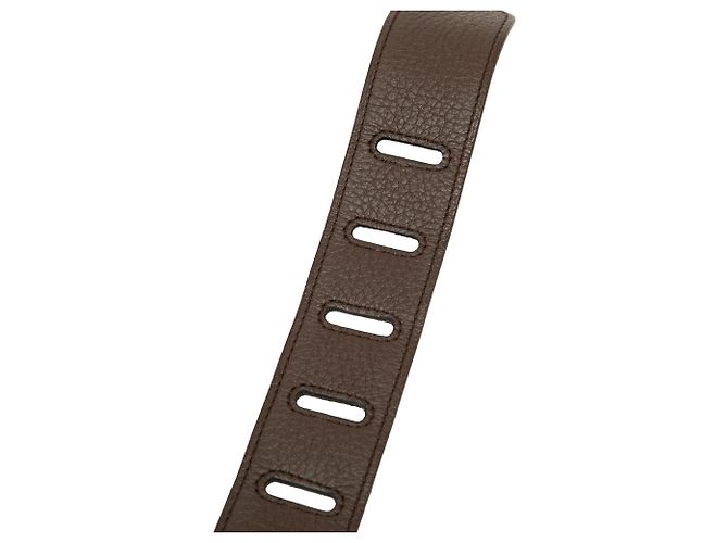 Cinturón Clemence marrón Hermès Castaño Marrón oscuro - vista 9