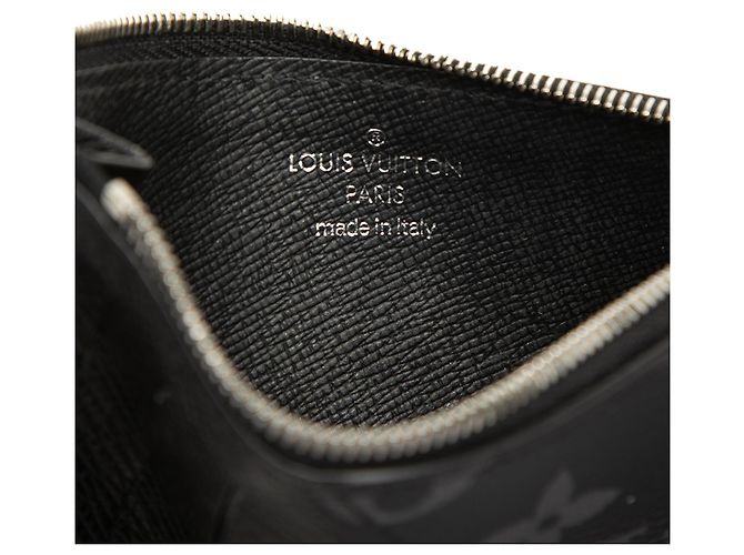 Tarjetero Monogram Eclipse Taigarama negro Louis Vuitton - vista 4
