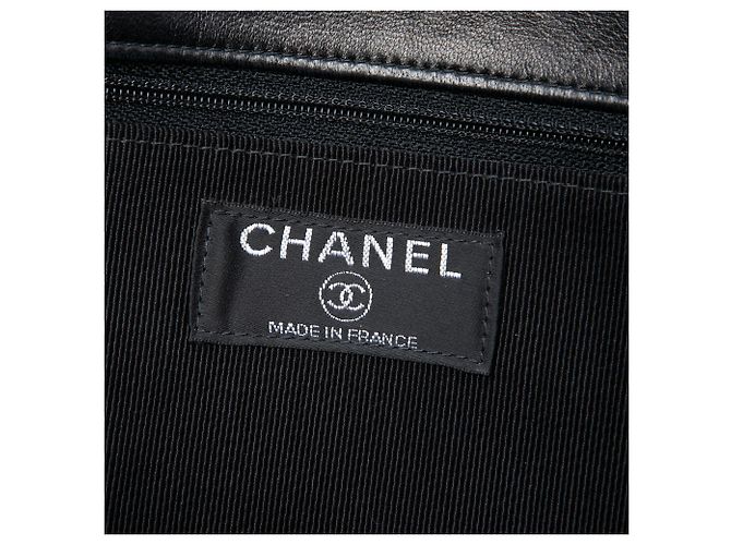 Chanel Black Chocolate Bar Lambskin Reissue 2.55 Single Flap Nero - vista 5
