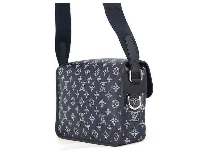 Borsa a Spalla Louis Vuitton Monogram Blu navy Monogramma - vista 2