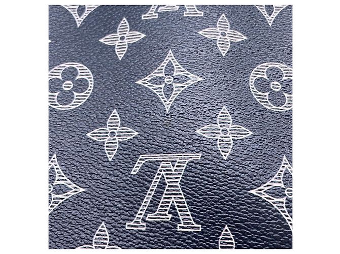 Borsa a Spalla Louis Vuitton Monogram Blu navy Monogramma - vista 8