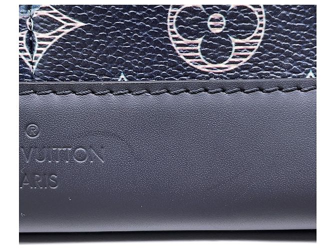 Borsa a Spalla Louis Vuitton Monogram Blu navy Monogramma - vista 9
