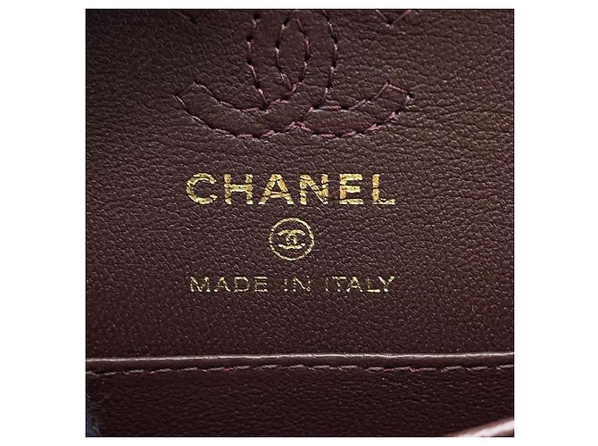 Chanel Handtaschen-Anhänger in Schwarz und Champagnergold Golden - Ansicht 19