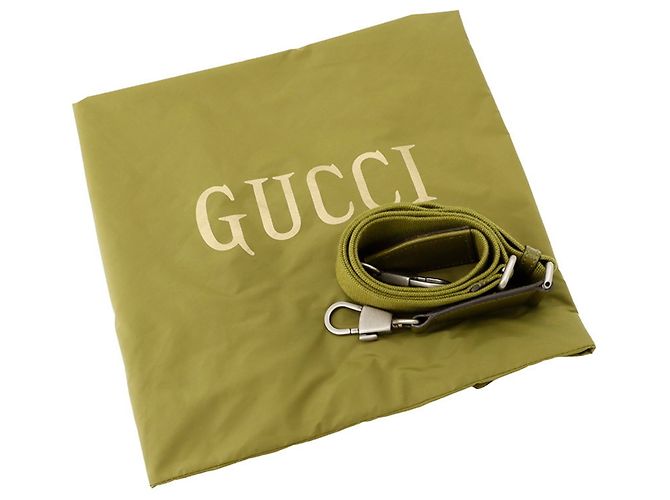 Gucci Off the Grid Nylon Tote Bag Grün - Ansicht 15