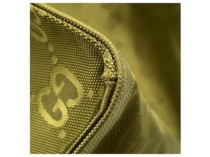 Gucci Off the Grid Nylon Tote Bag Grün - Ansicht 7