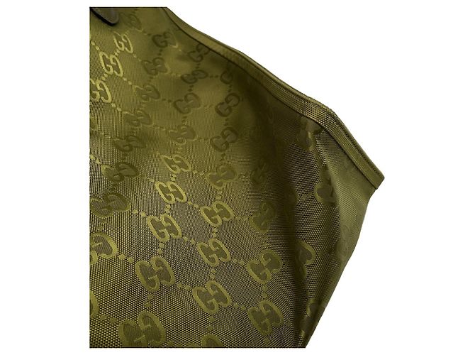 Gucci Off the Grid Nylon Tote Bag Grün - Ansicht 9