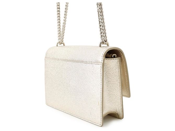 Portafoglio con catena/spalla Yves Saint Laurent D'oro - vista 2