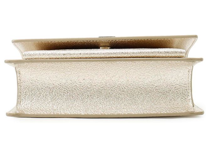 Portafoglio con catena/spalla Yves Saint Laurent D'oro - vista 3