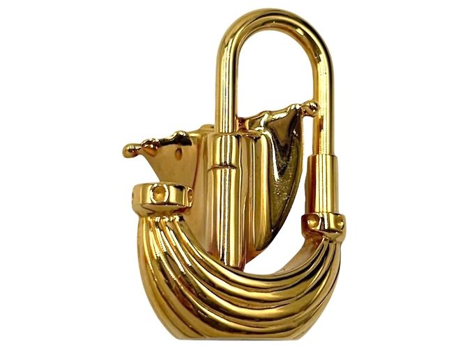 Portachiavi Hermès dorato D'oro - vista 2