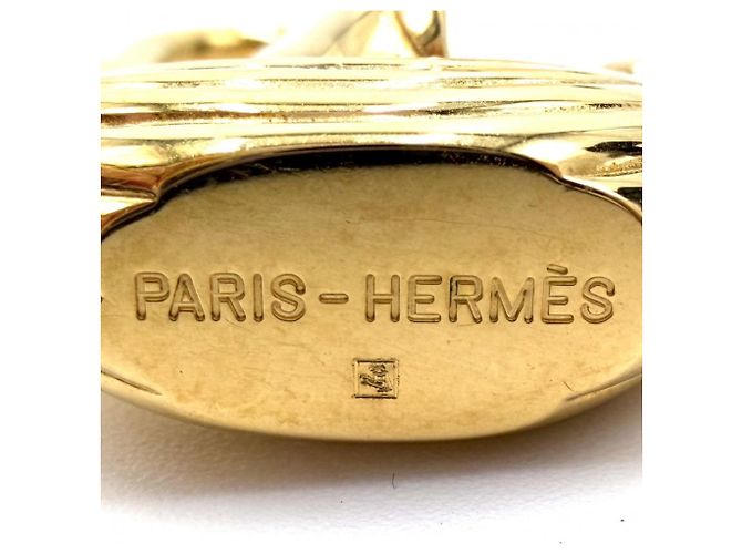Portachiavi Hermès dorato D'oro - vista 4