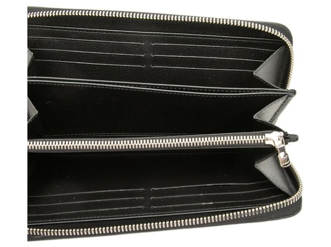 Louis Vuitton Epi Zippy Long Wallet Schwarz - Ansicht 4