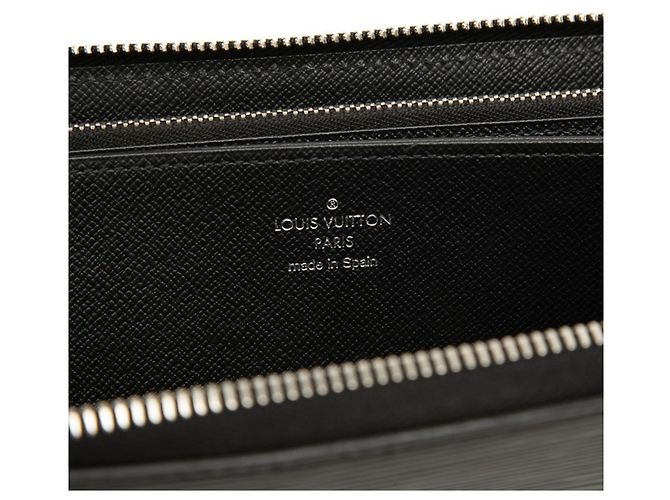 Louis Vuitton Epi Zippy Long Wallet Schwarz - Ansicht 5