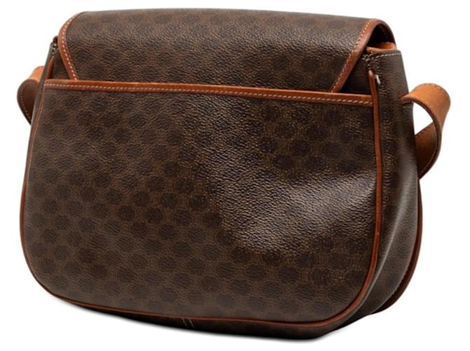 Céline Borsa a tracolla Celine Macadam Marrone - vista 2