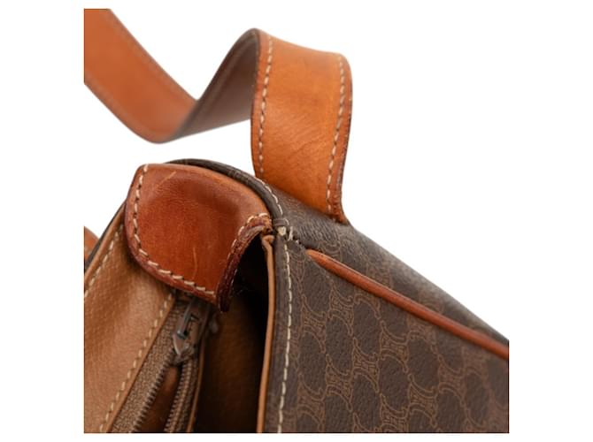 Céline Borsa a tracolla Celine Macadam Marrone - vista 7