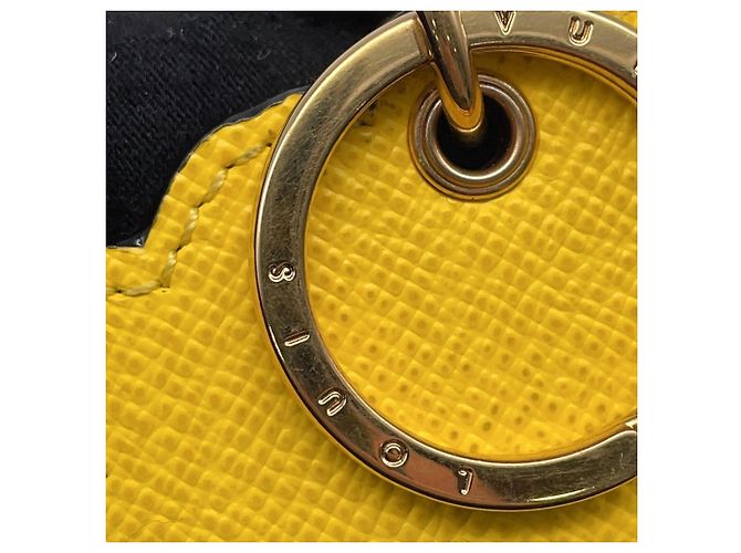 Portachiavi Louis Vuitton LV x YK Le Tocle Face Rosso Giallo - vista 7