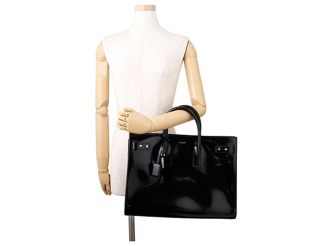 Yves Saint Laurent Sac de Jour Borsa Nero - vista 4