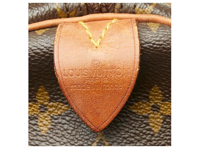 Borsa Boston Monogram Louis Vuitton Marrone - vista 14