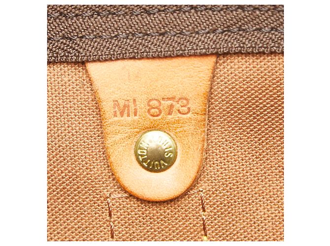 Borsa Boston Monogram Louis Vuitton Marrone - vista 15