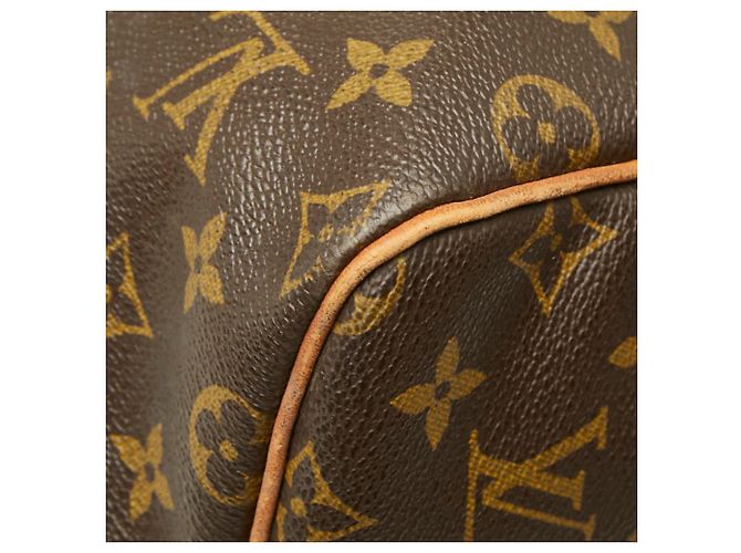 Borsa Boston Monogram Louis Vuitton Marrone - vista 4