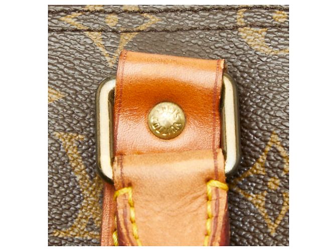 Borsa Boston Monogram Louis Vuitton Marrone - vista 8