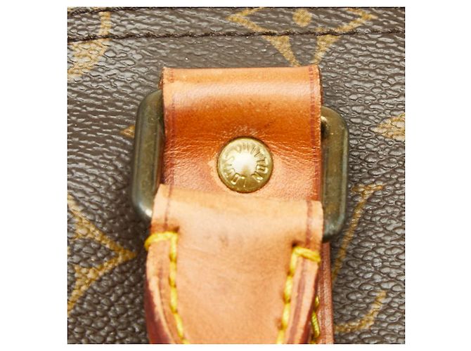Borsa Boston Monogram Louis Vuitton Marrone - vista 9