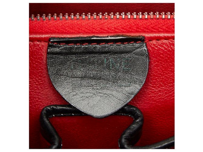 Céline Borsa a mano/Borsa a tracolla in pelle nera Celine Nero - vista 12