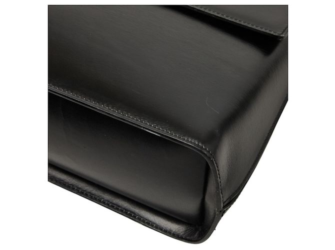 Céline Borsa a mano/Borsa a tracolla in pelle nera Celine Nero - vista 4
