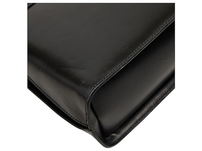Céline Borsa a mano/Borsa a tracolla in pelle nera Celine Nero - vista 7