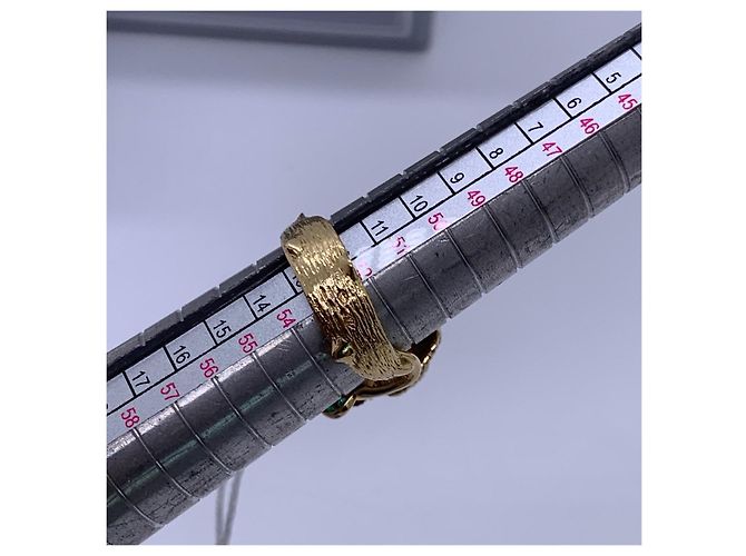 Anello Dior Haute Joaillerie Rose Garden Diamanti e Rubini D'oro - vista 8