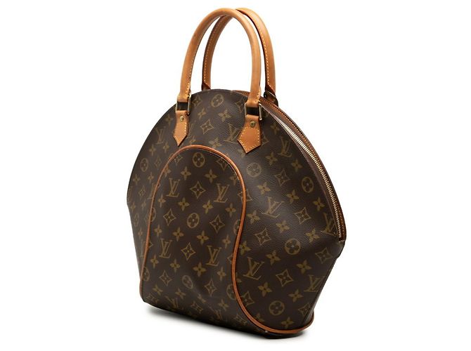 Borsa Louis Vuitton Monogram Ellipse MM Marrone - vista 2