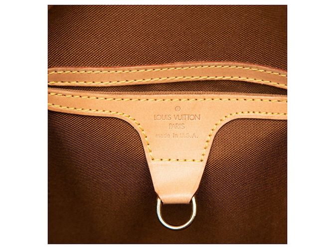 Borsa Louis Vuitton Monogram Ellipse MM Marrone - vista 7