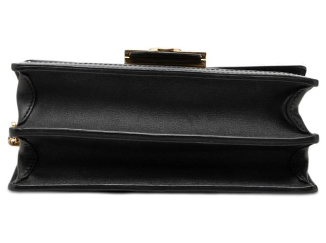 Borsa Louis Vuitton Dauphine MM Nero - vista 3