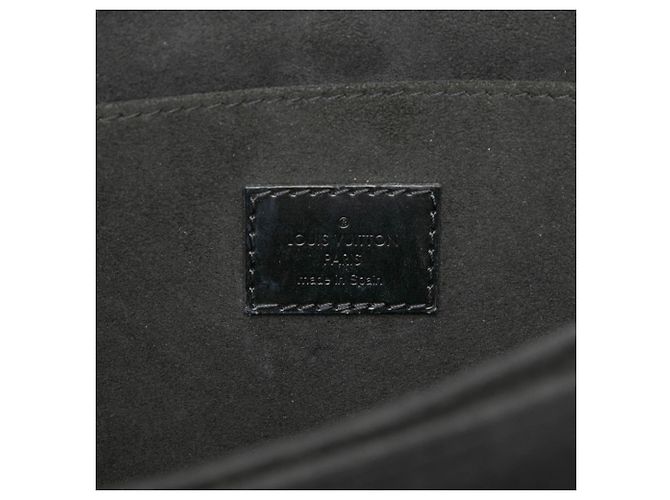 Borsa Louis Vuitton Dauphine MM Nero - vista 8