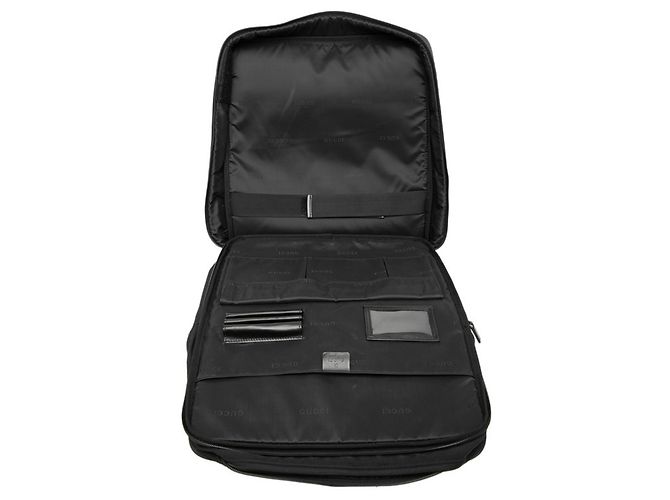 Gucci Flap Rucksack 0190326 Schwarz - Ansicht 4