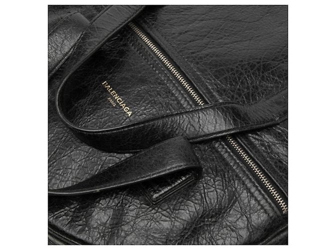 Borsa Balenciaga Air Hobo Nero - vista 4