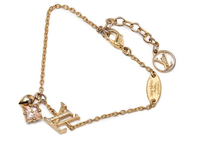 Bracciale Charm Monogram Flower Louis Vuitton D'oro - vista 2