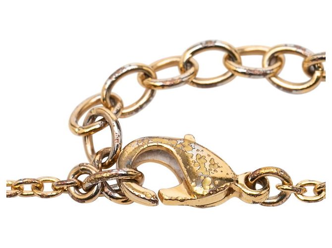 Bracciale Charm Monogram Flower Louis Vuitton D'oro - vista 4