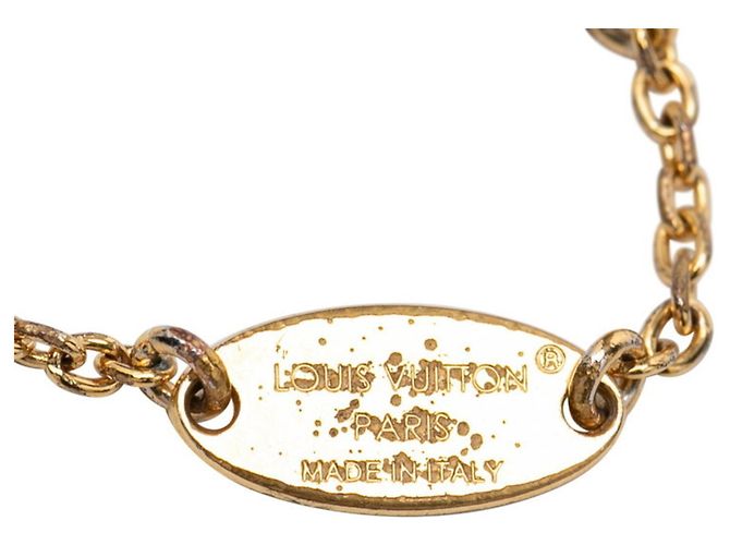 Bracciale Charm Monogram Flower Louis Vuitton D'oro - vista 5