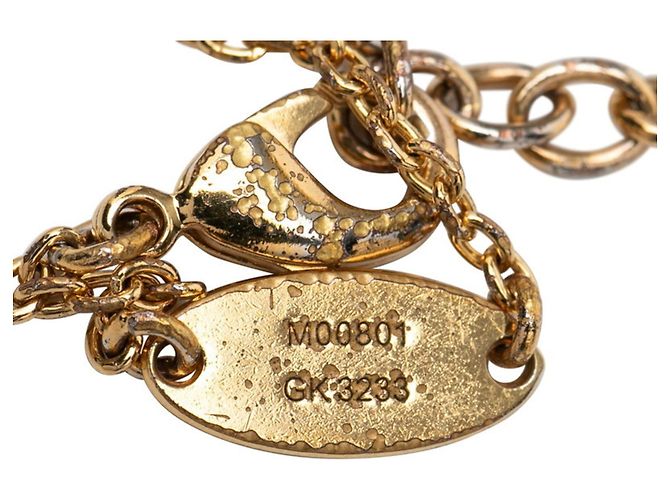 Bracciale Charm Monogram Flower Louis Vuitton D'oro - vista 6