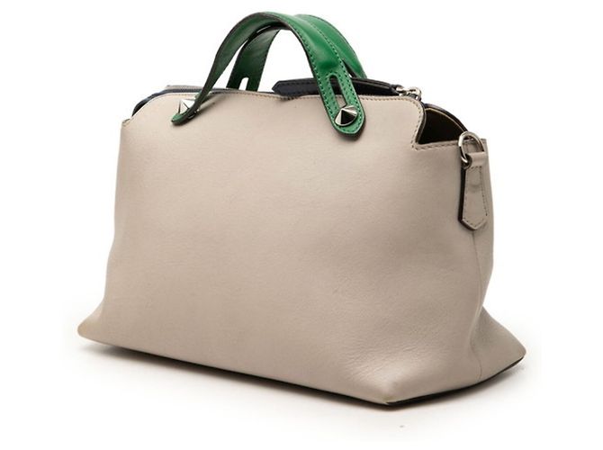Borsa Fendi By The Way Medium Marrone Verde - vista 2